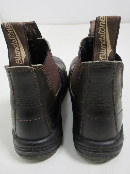 Blundstone Unisex Work Series #490 Chelsea Boots Stout Brown 5.5 US M / 7.5 US W main image 10